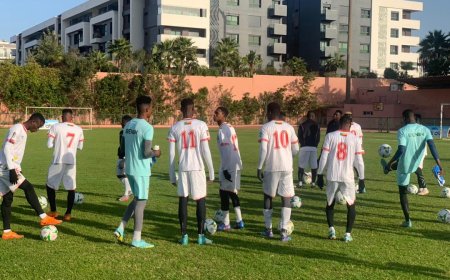 Can U20 Egypte 2023 : Les Écureuils Juniors en préparation à Casablanca