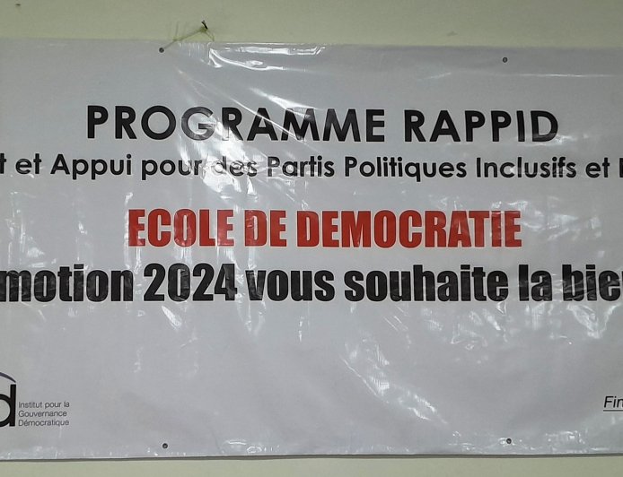 Programme RAPPID: la 2è promotion de l’Ecole de Démocratie, lancée à Godomey