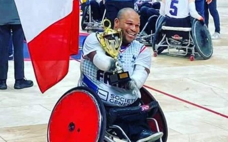 Paris/JO24: Cédric Nankin, le prototype de l’handicap vaincu
