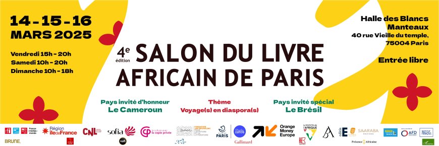 Littérature : 400 auteurs attendus au Salon du livre africain de Paris