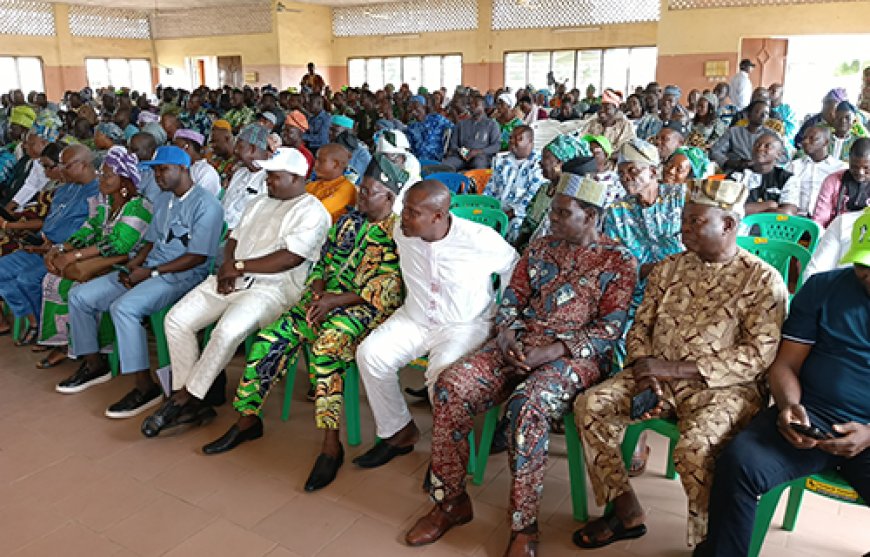 Système partisan au Bénin: le BR donne l’exemple à Savè