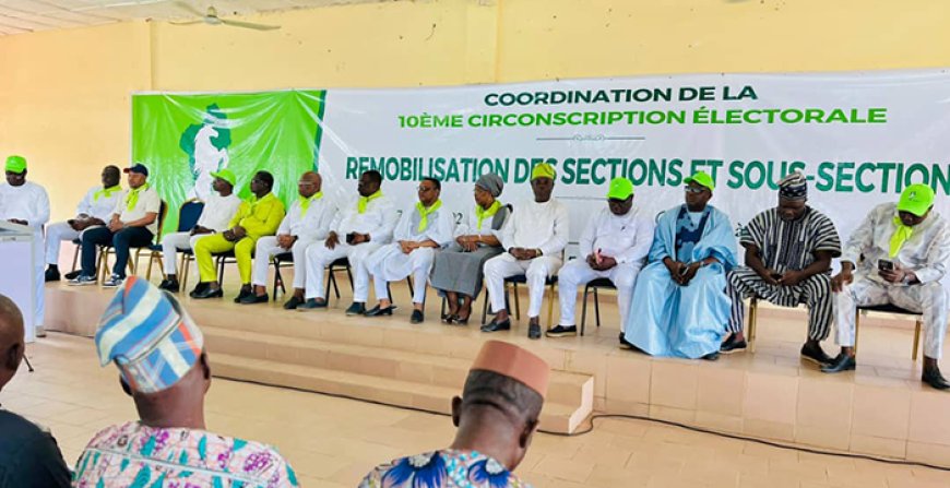 Système partisan au Bénin: le BR donne l’exemple à Savè