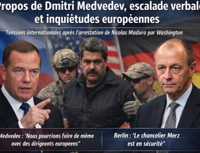 Diplomatie internationale : propos de Dmitri Medvedev, escalade verbale et inquiétudes européennes