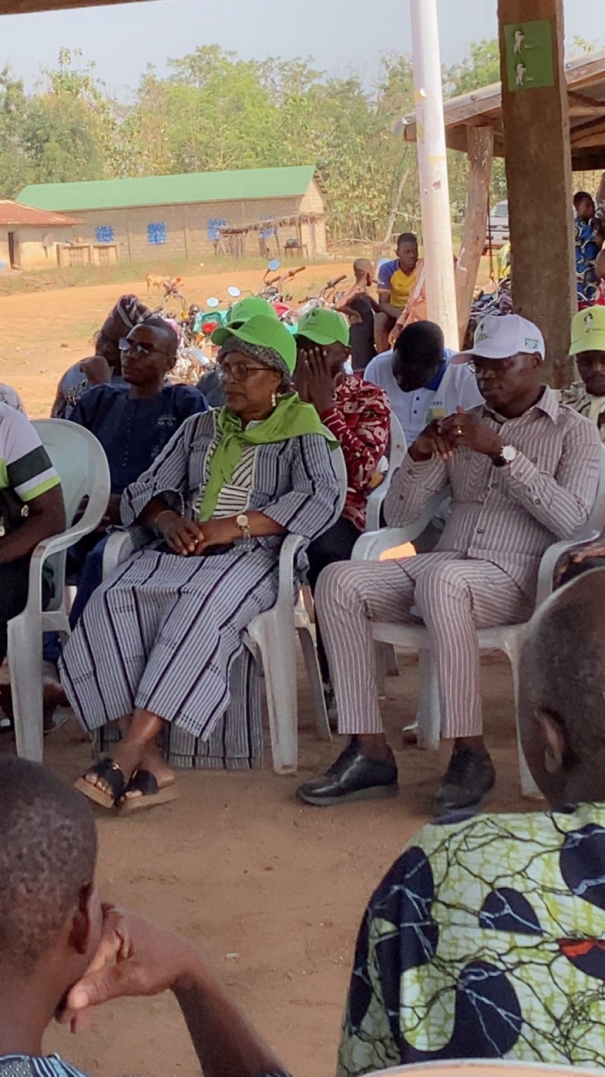 Étape de Monka,: le tandem AKPONNA–YAYI mobilise les populations autour du choix du Bloc Républicain