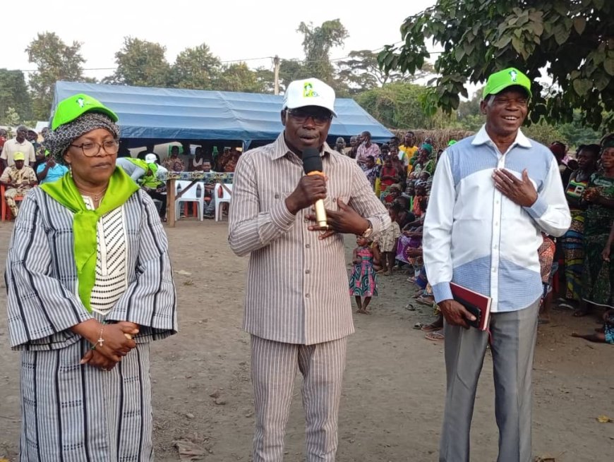 Djabata – Igbodja – Nicolagon – Bessè-Owodé : une apothéose populaire sur le passage du tandem AKPONNA–YAYI