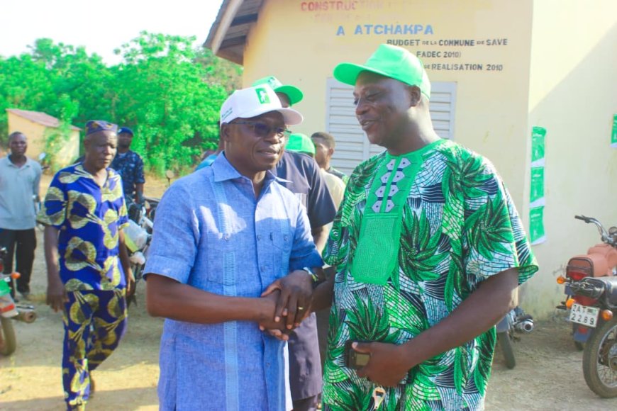 Tournée électorale 2026 : Gobé et Atchakpa, une mobilisation populaire jusqu’au bout de la journée