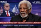 Morgan Freeman critique vivement Donald Trump lors d’une interview télévisée