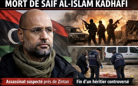 Décès de Saif al-Islam Kadhafi : une disparition qui secoue la Libye