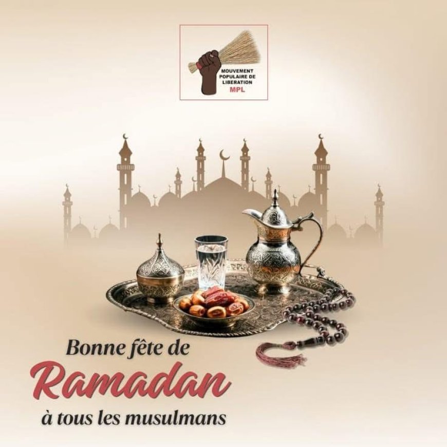 Aïd el-Fitr : un message d’unité et d’espérance du Président du MPL