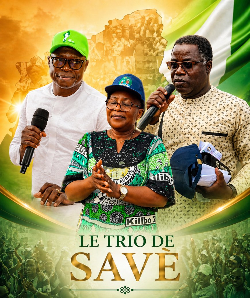 Le trio qui a fait basculer Savè : chronique d’une conquête politique