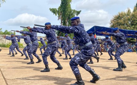 Sortie officielle de la 5ᵉ promotion des élèves agents de Police : 1 568 nouveaux policiers prêts à servir la Nation