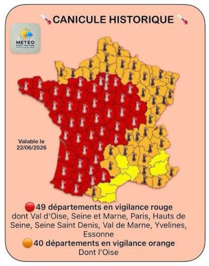 Canicule en France : les records de chaleur mettent le pays à l’épreuve